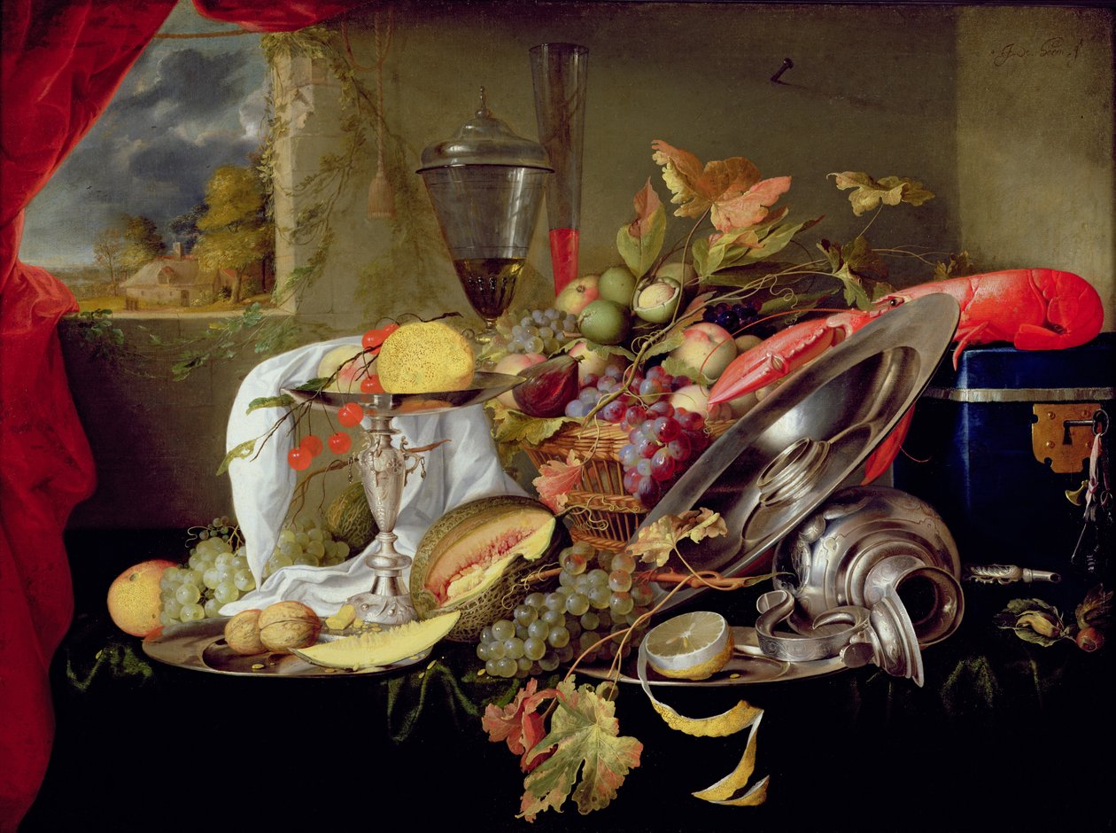 Asetelma tekijältä Jan Davidsz de Heem