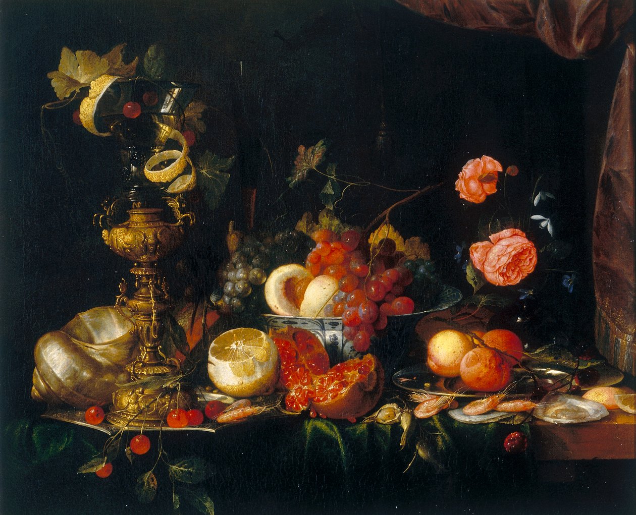 Asetelma tekijältä Jan Davidsz de Heem
