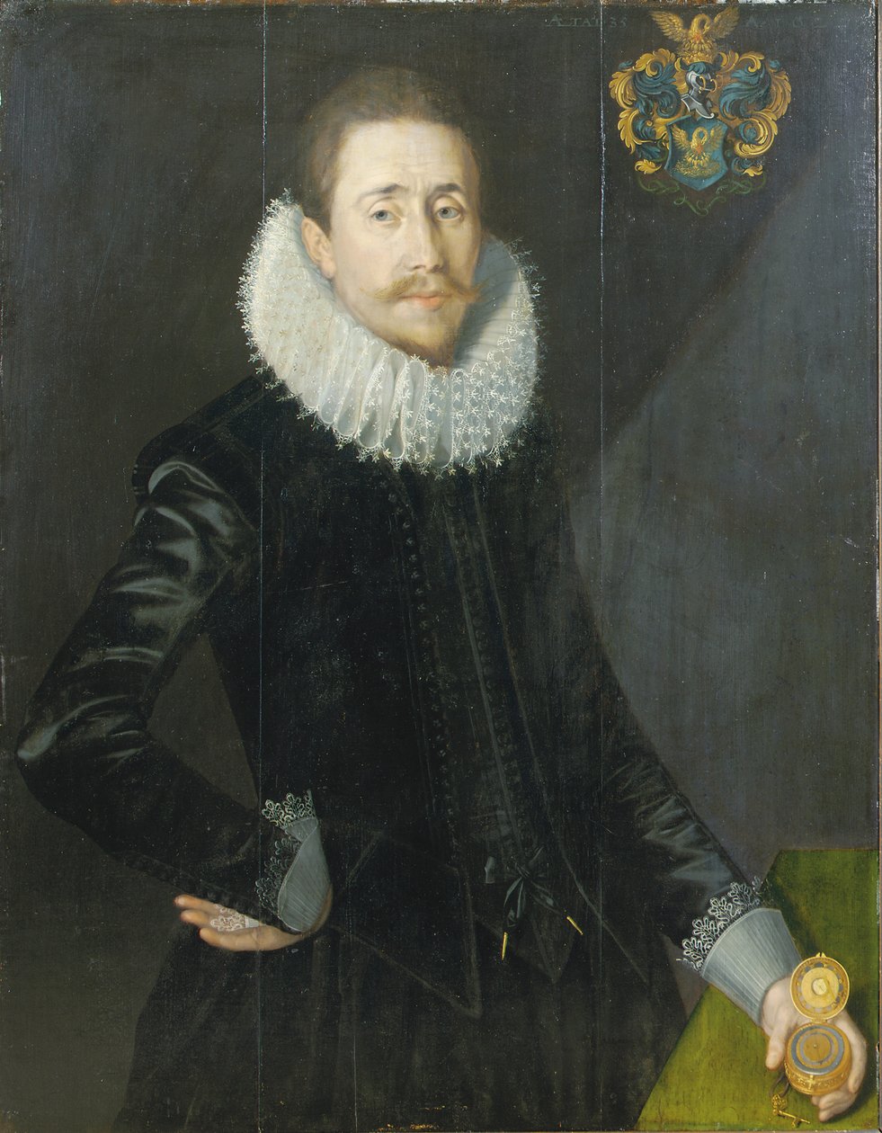 Bocke Jochems Hoppersin muotokuva, 1622 tekijältä Jan De Salle