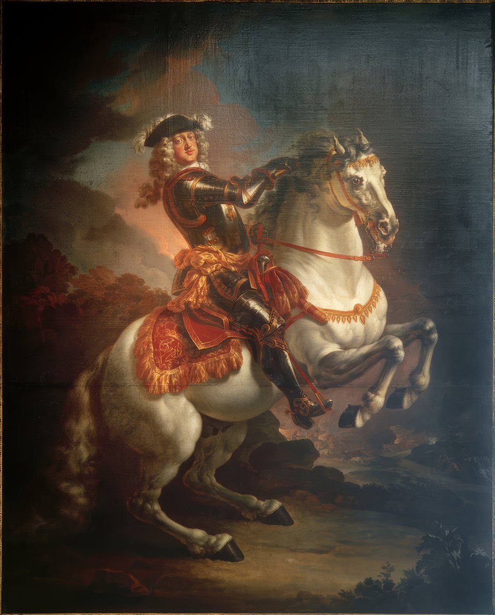 Ruuturuhtinas Johann Wilhelm von Pfalz-Neuburgin ratsastusmuotokuva tekijältä Jan Frans Douven