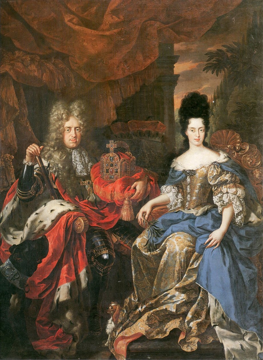 Johann Wilhelm II, vaaliruhtinas Palatine ja herttuatar Anna Maria Luisa de