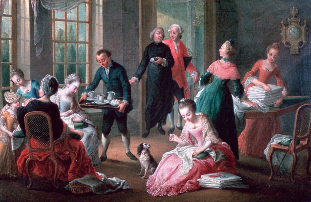 Iltapäivätee, 1778 tekijältä Jan Garemijn