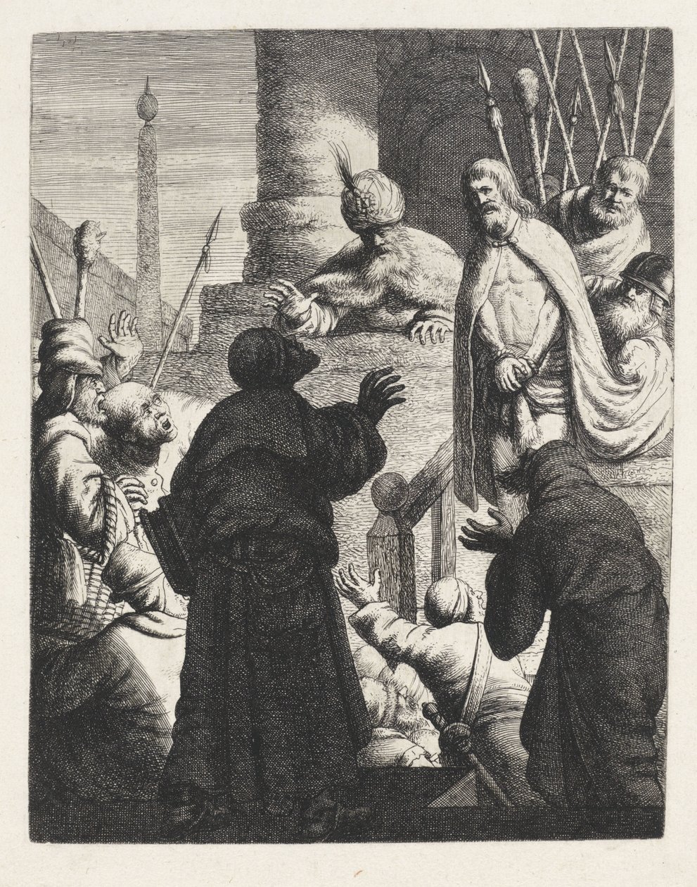 Ecce Homo Passion of Christ (sarjan nimi) tekijältä Jan Gillisz. van Vliet