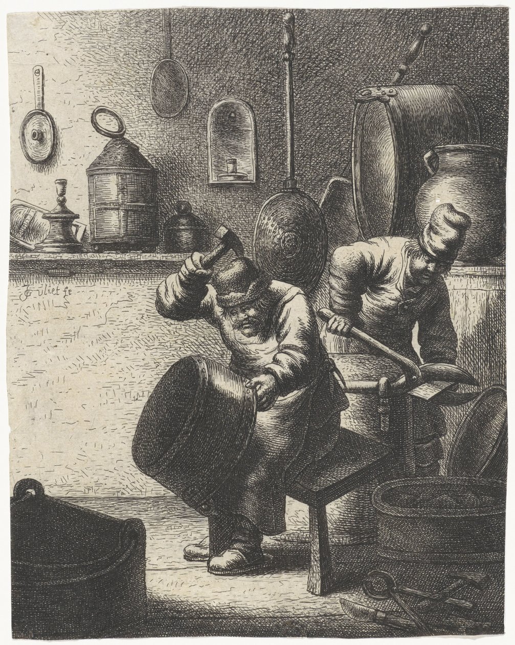kupari Ammatit (sarjan nimi) tekijältä Jan Gillisz. van Vliet