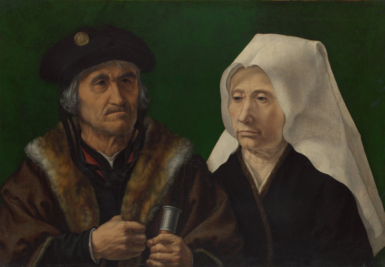 Vanhempi pariskunta, n. 1520 tekijältä Jan Gossaert