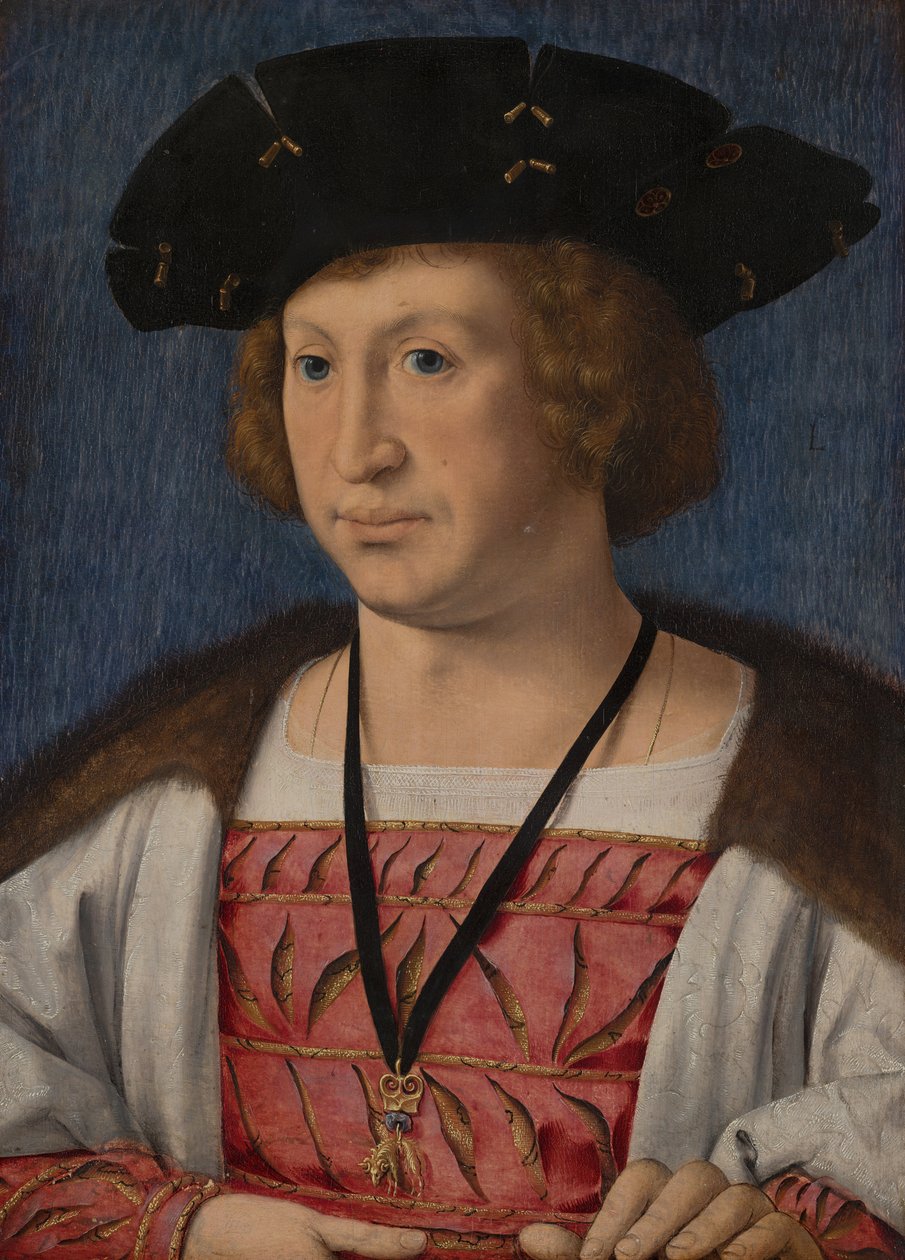 Floris van Egmondin (1469-1539), Burenin ja Leerdamin kreivin, muotokuva tekijältä Jan Gossaert