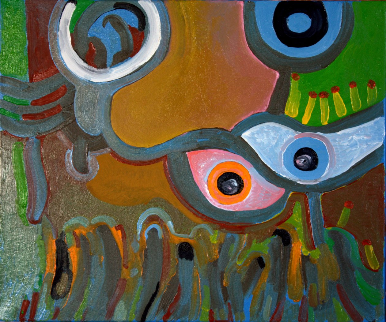Silmät eivät usko näkemäänsä, 2009 (öljy kankaalle) tekijältä Jan Groneberg