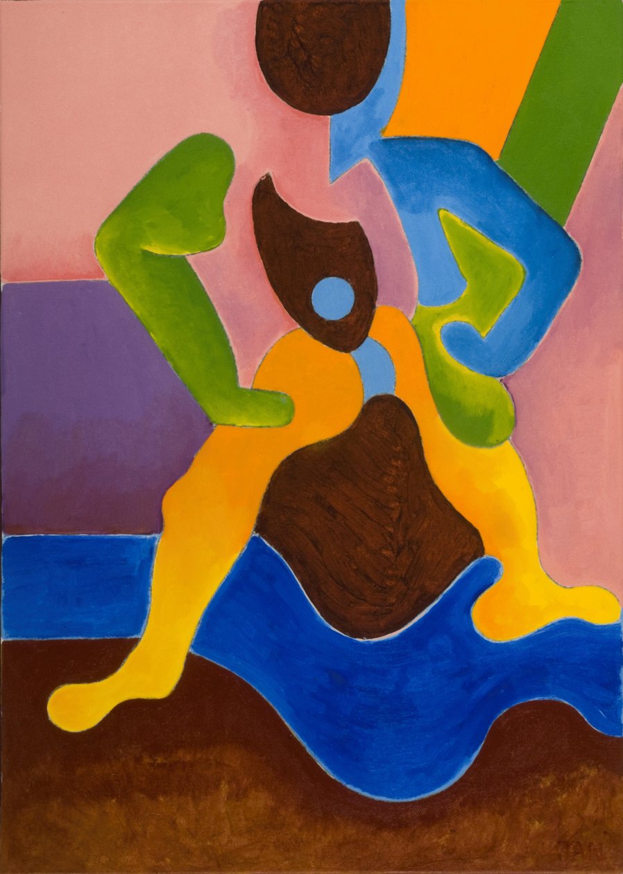 Kokematon Camel Driver, 2009 (öljy kankaalle) tekijältä Jan Groneberg
