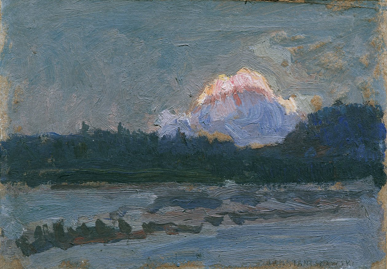 Abendrot Tatra tekijältä Jan Grzegorz Stanisławski