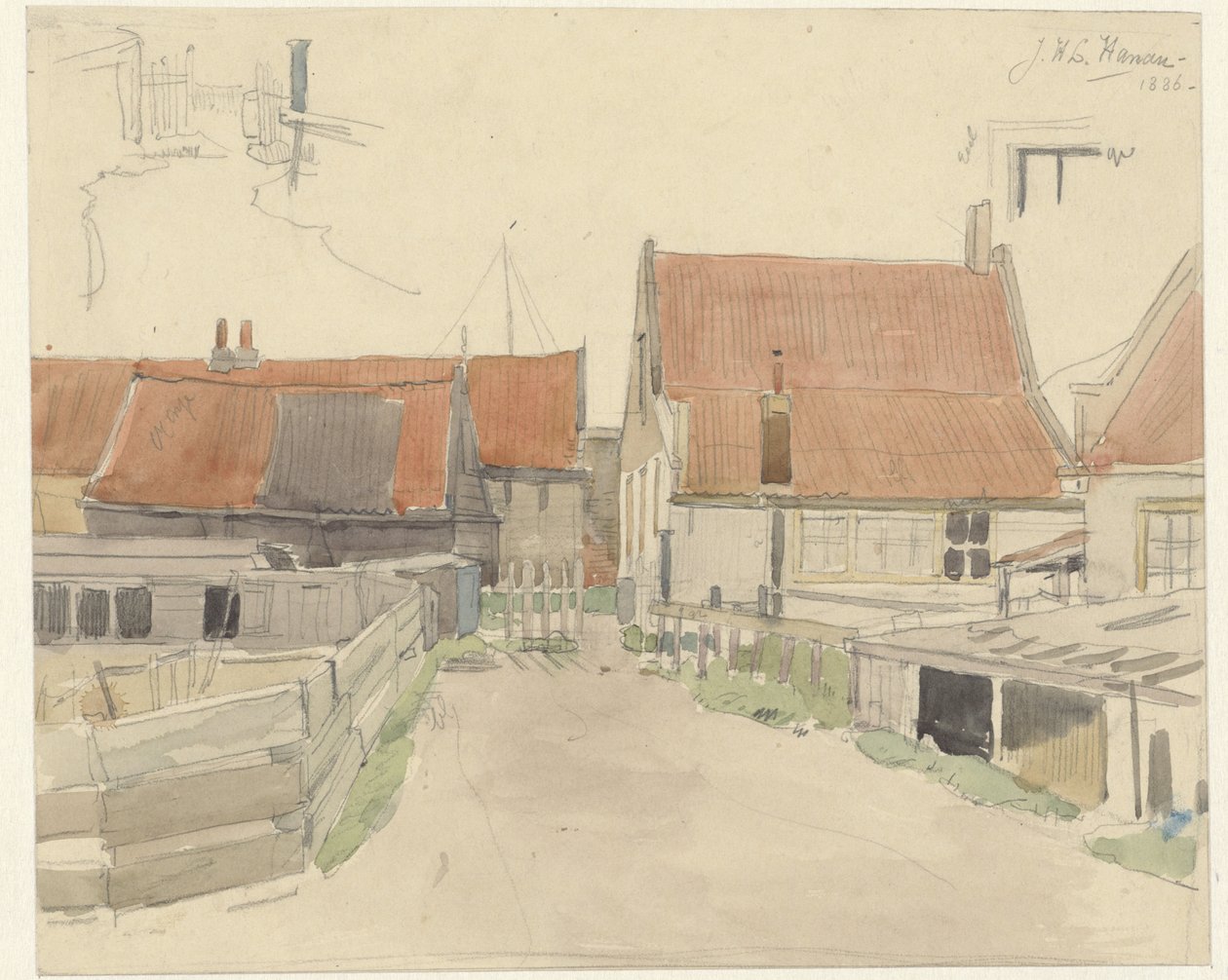 Talot Vinkenbuurtissa, Amsterdamissa tekijältä Jan H.L. Hanau
