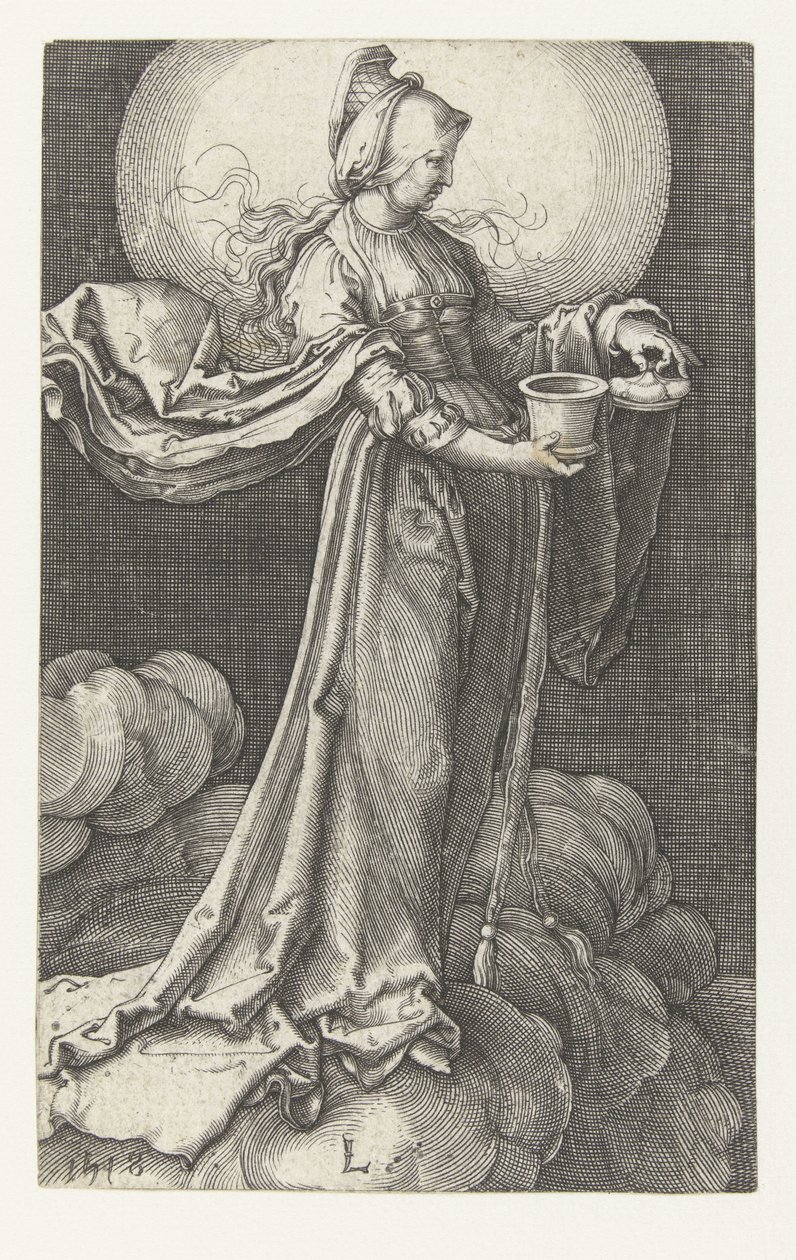 Maria Magdaleena kävelemässä tekijältä Jan Harmensz. Muller (manner of)