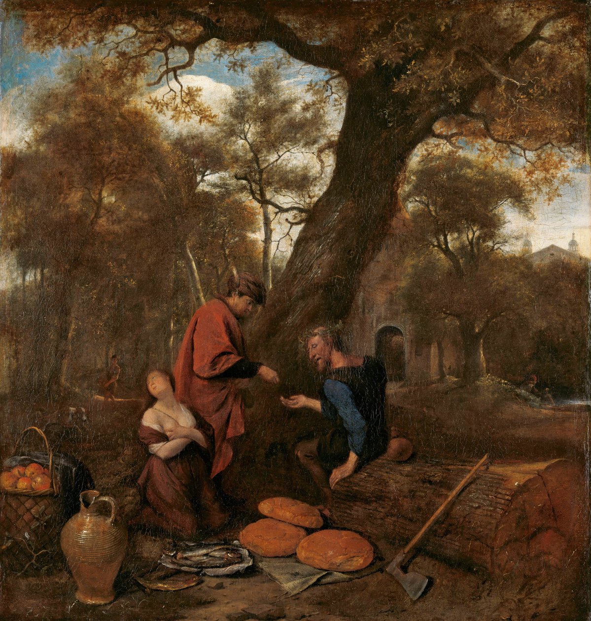 Erysichthon myy tyttärensä Mestran tekijältä Jan Havicksz. Steen