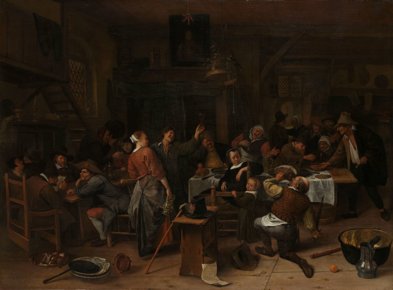 Prinssin päivä Prinssin päivä: prinssi William III:n syntymäpäivä tekijältä Jan Havicksz. Steen