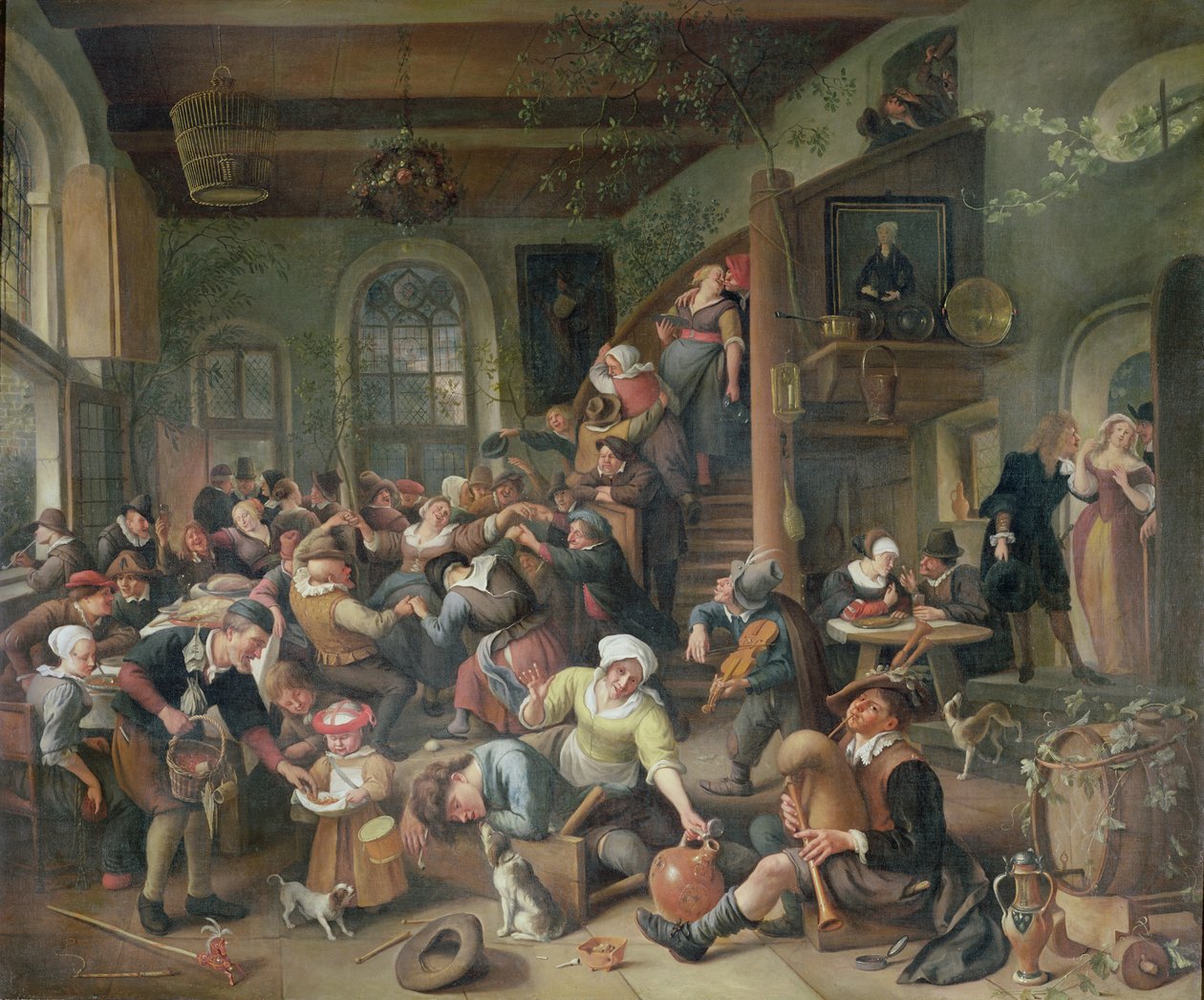 Munatanssi tekijältä Jan Havickszoon Steen