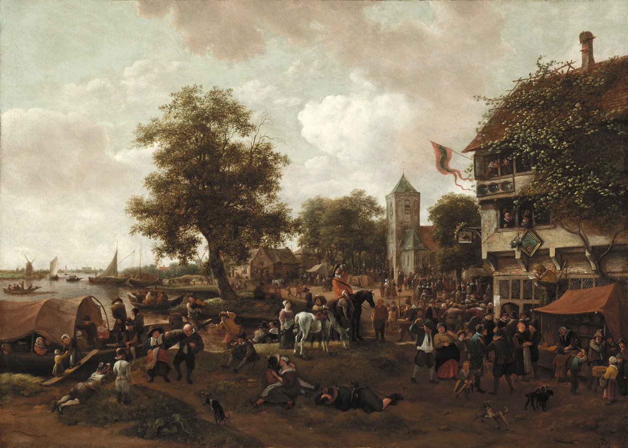Messut Oegstgeestissä, n. 165560 tekijältä Jan Havickszoon Steen