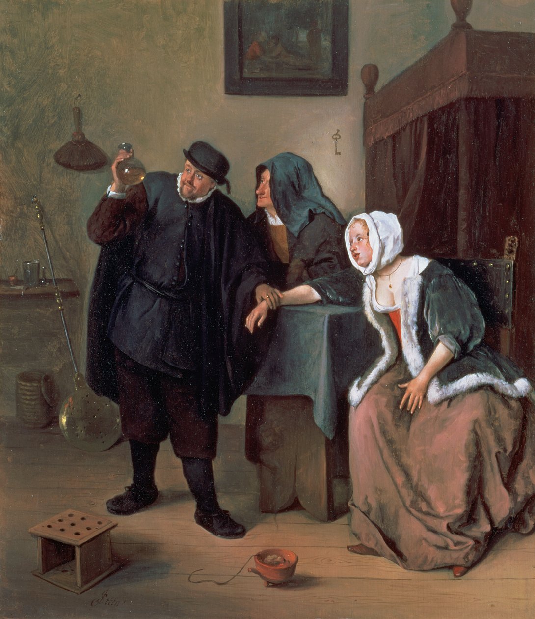 Lääkärin käynti tekijältä Jan Havickszoon Steen