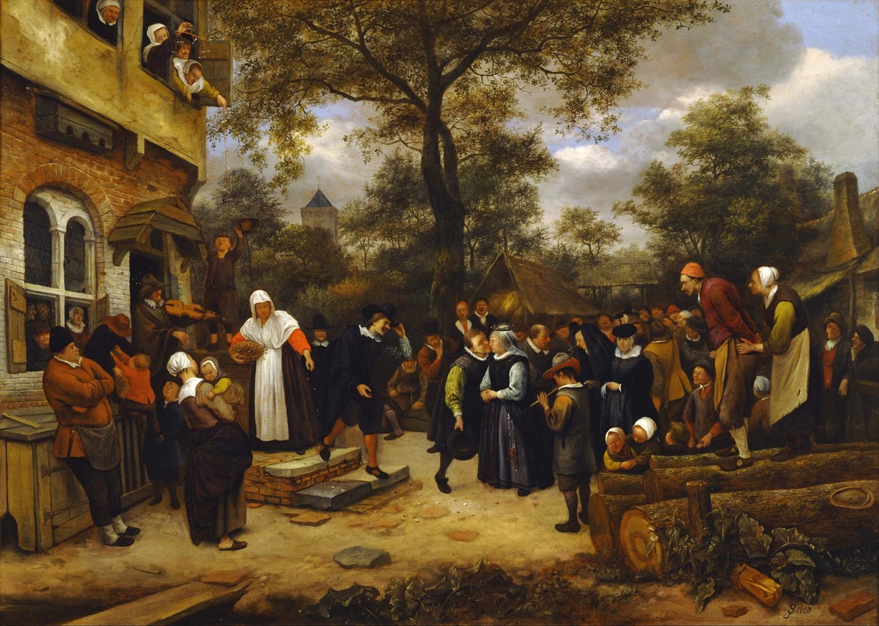 Kylän häät tekijältä Jan Havickszoon Steen