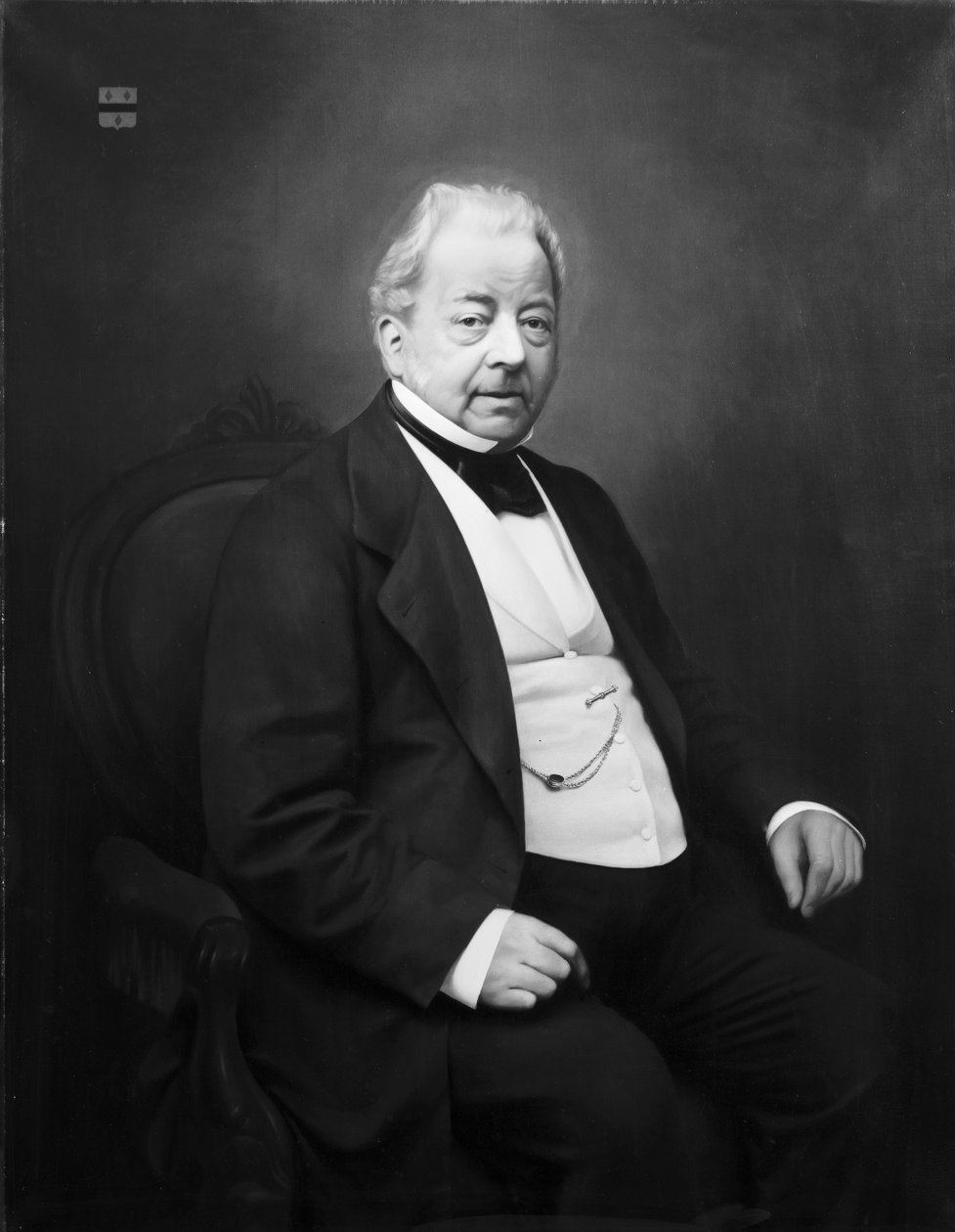 Archibald Jan van de Pollin (1800-1870) muotokuva tekijältä Jan Hendrik Maschaupt