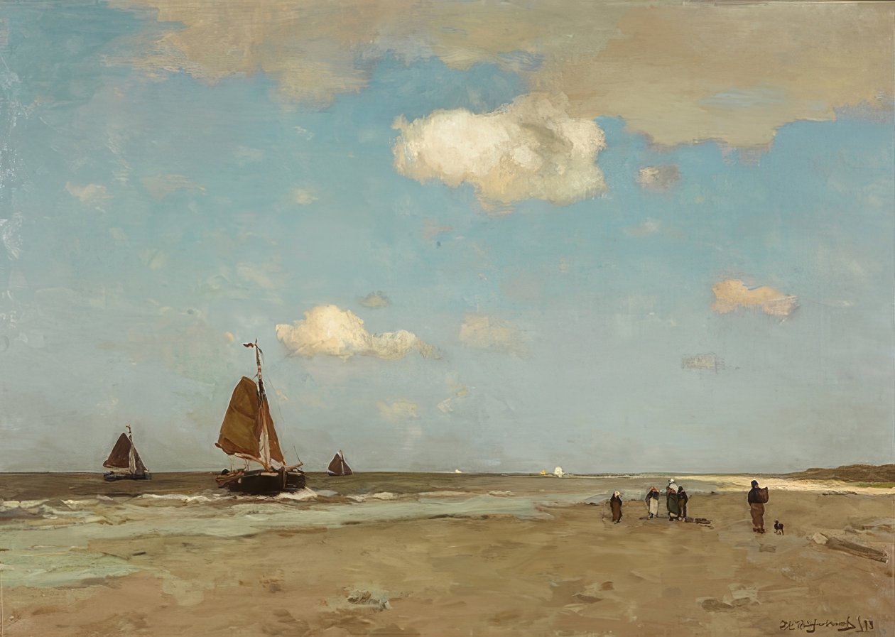 Rantamusiikkia. 1887 tekijältä Jan Hendrik Weissenbruch