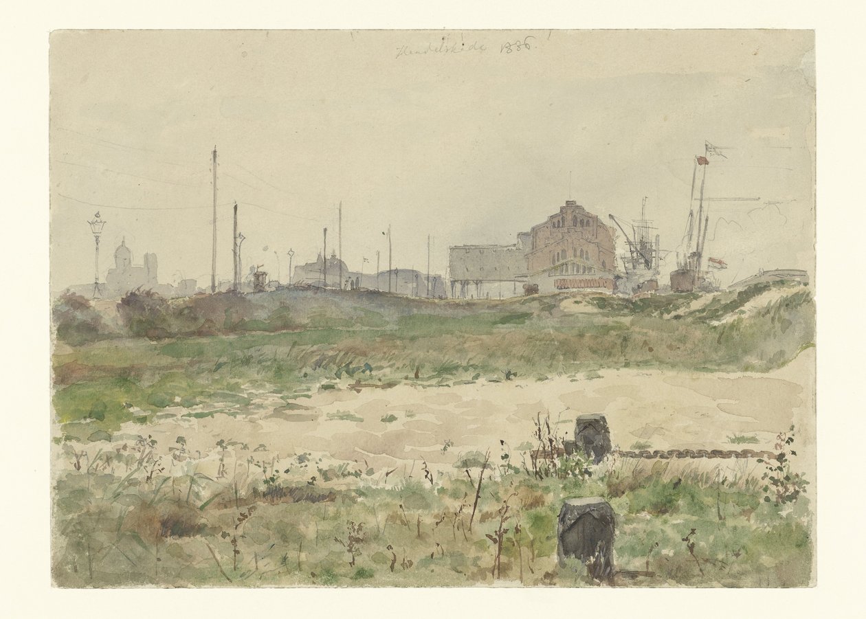 Handelskade, Amsterdam tekijältä Jan Hoynck van Papendrecht
