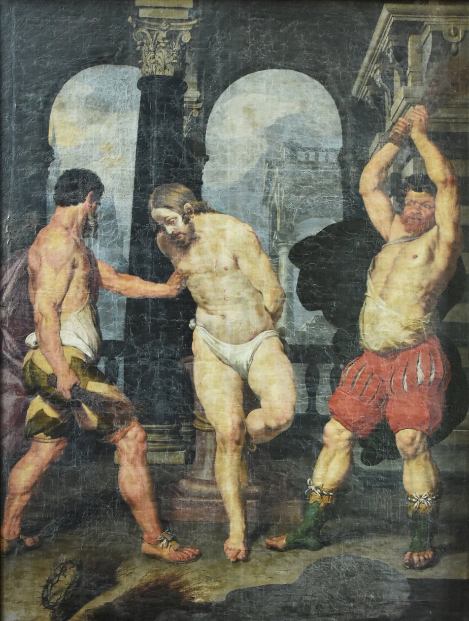 Jan Janssens (1590-circa1650) Kristuksen ruoskiminen Pyhän Mikaelin kirkko Gent 30-06-2019 tekijältä Jan Janssens
