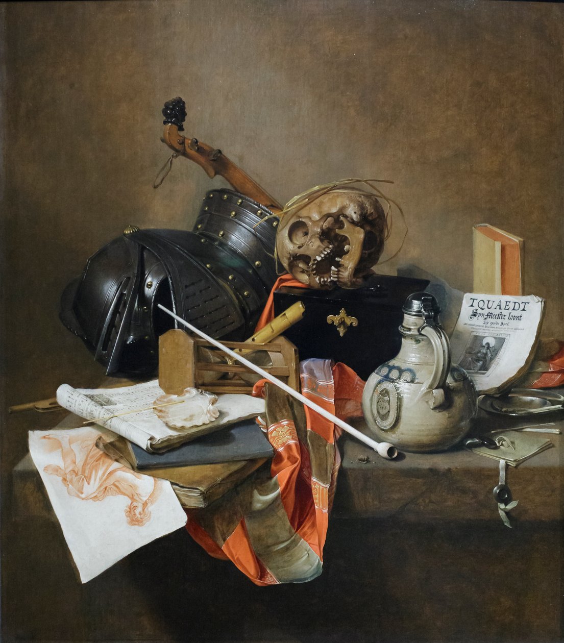 Vanitas asetelma tekijältä Jan Jansz Treck