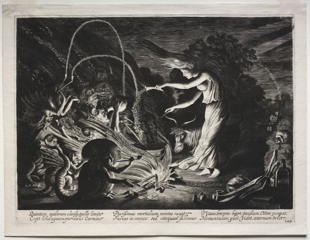 The Witch (Yöpala) tekijältä Jan Jansz. van de Velde