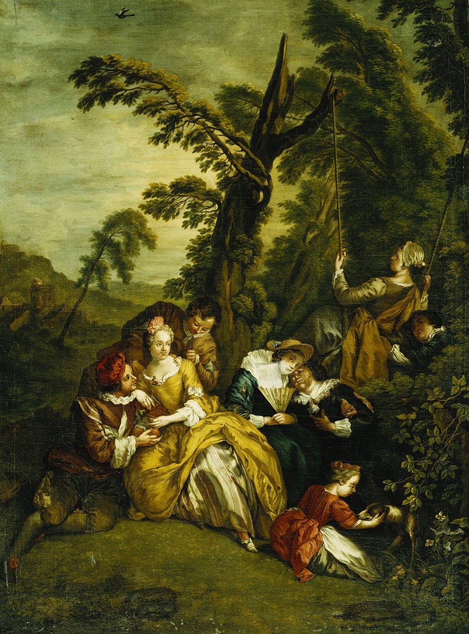 Maalaisjuhla, 1756 tekijältä Jan Josef the Elder Horemans