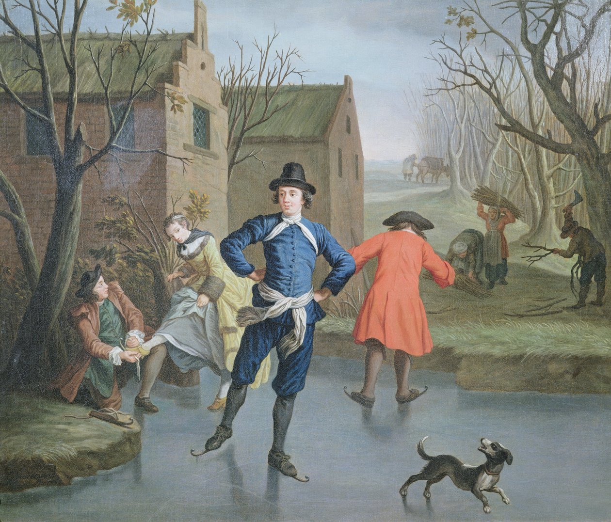 Neljä vuodenaikaa: Talvi tekijältä Jan Josef the Elder Horemans