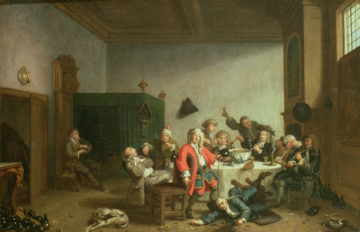 Hauskoja juhlia tekijältä Jan Josef the Younger Horemans