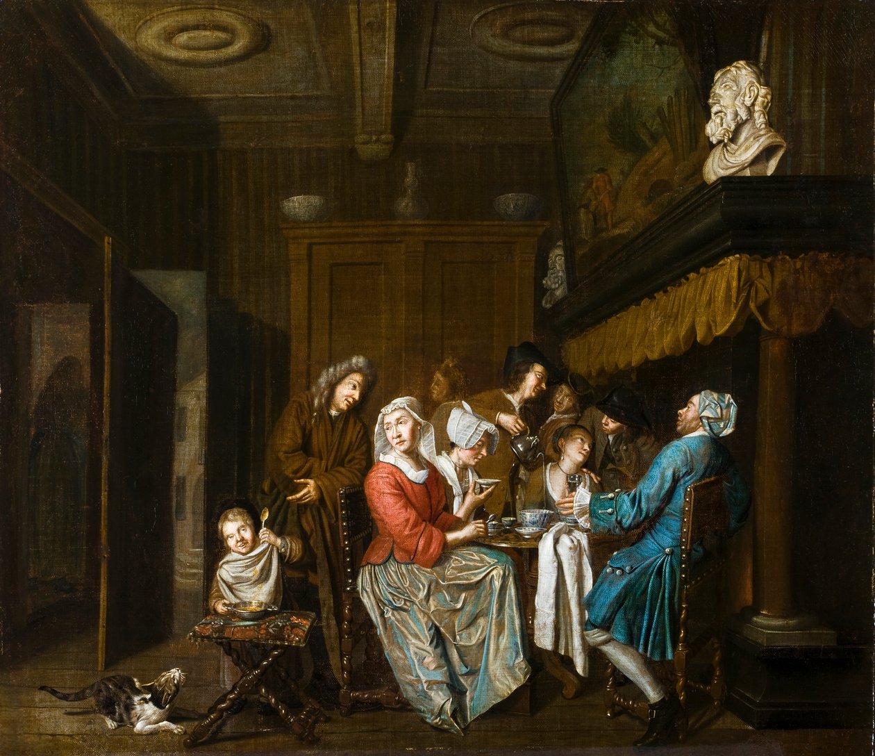 Teekutsut. tekijältä Jan Joseph Horemans the Elder