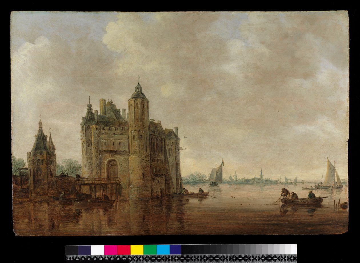 Watergate suiston luona, 1644 tekijältä Jan Josephsz van Goyen