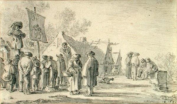 Kyläkohtaus tekijältä Jan Josephsz van Goyen
