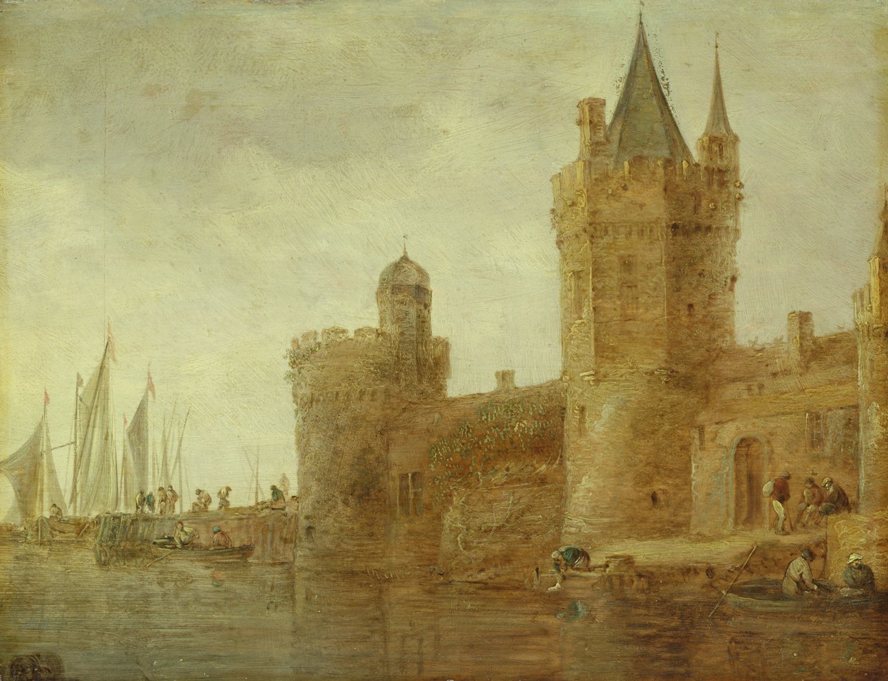 Bulwark on Water tekijältä Jan Josephsz van Goyen