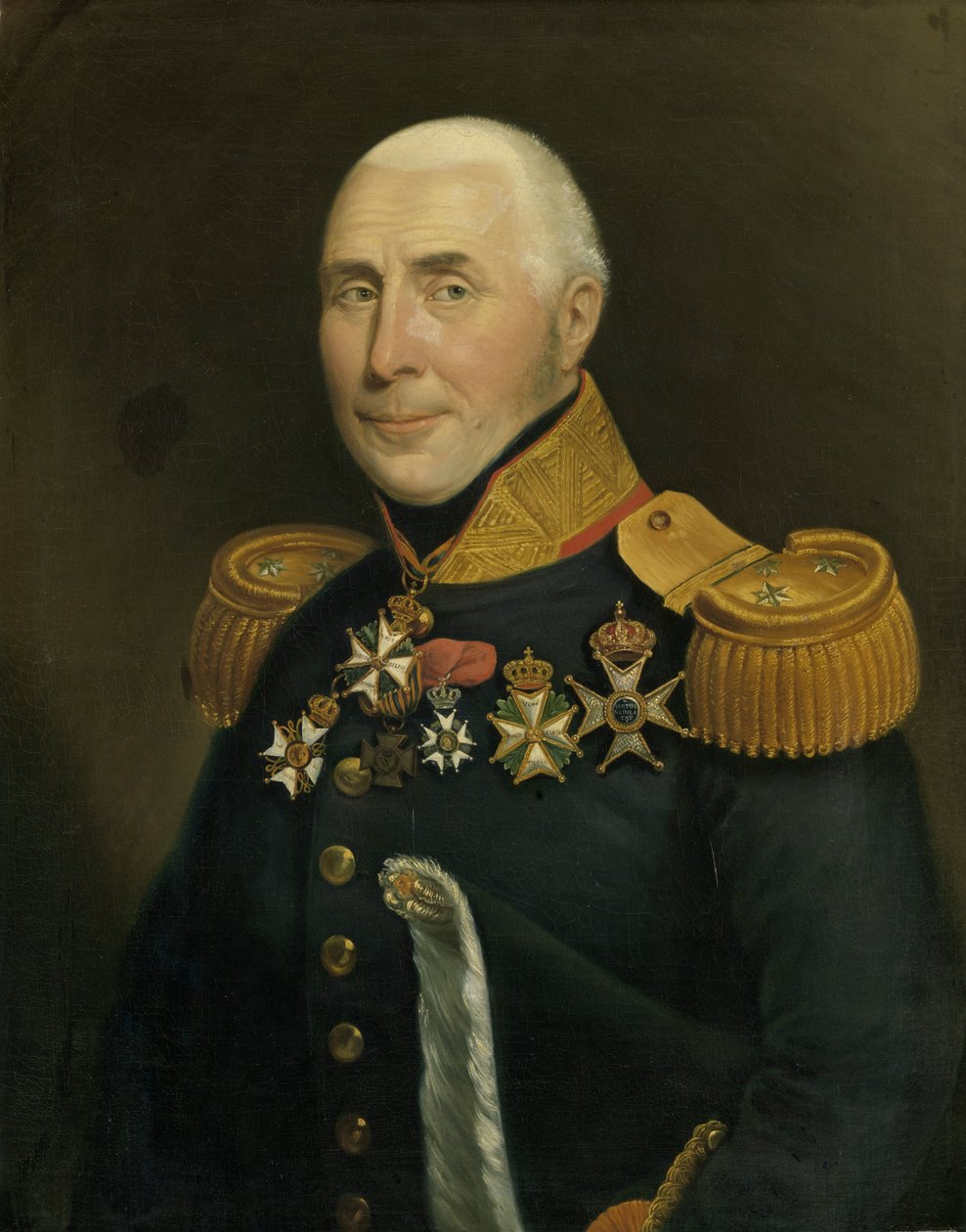 Gijsbertus Martinus Cort Heyligers (1770-1849). Kenraaliluutnantti jalkaväessä tekijältä Jan Kieft