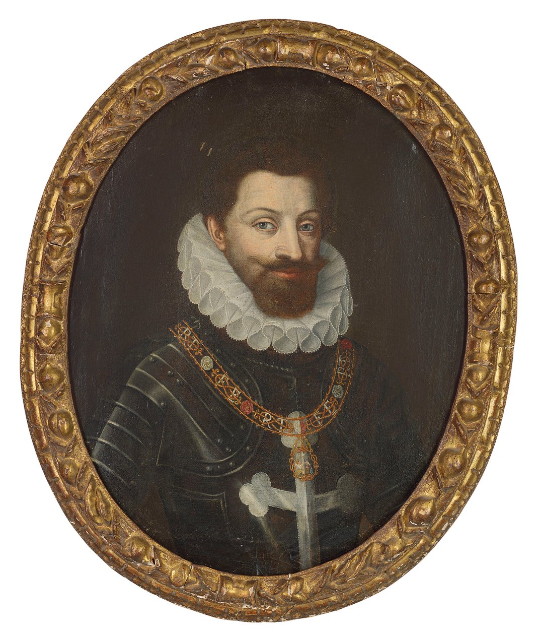 Savoian herttua Charles Emmanuel I:n muotokuva 1562-1630 vuoden 1600 jälkeen. tekijältä Jan, Kraeck