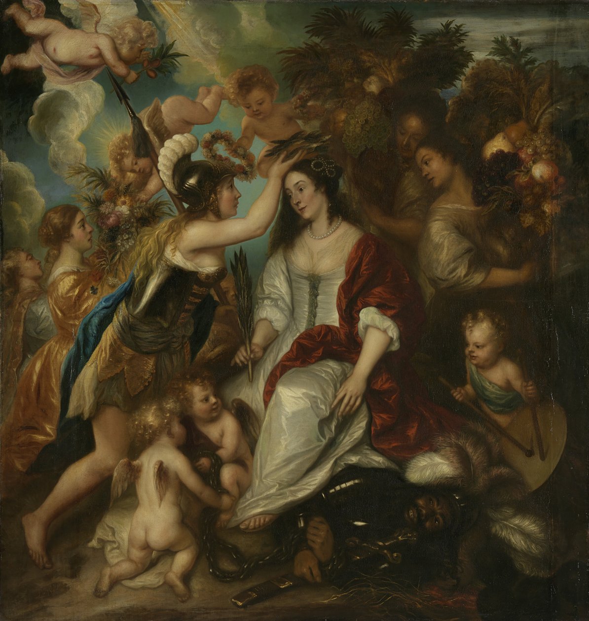 Rauhan allegooria, 1652 tekijältä Jan Lievens