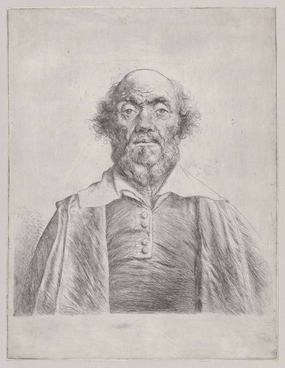 Iäkkään miehen rintakuva tekijältä Jan Lievens