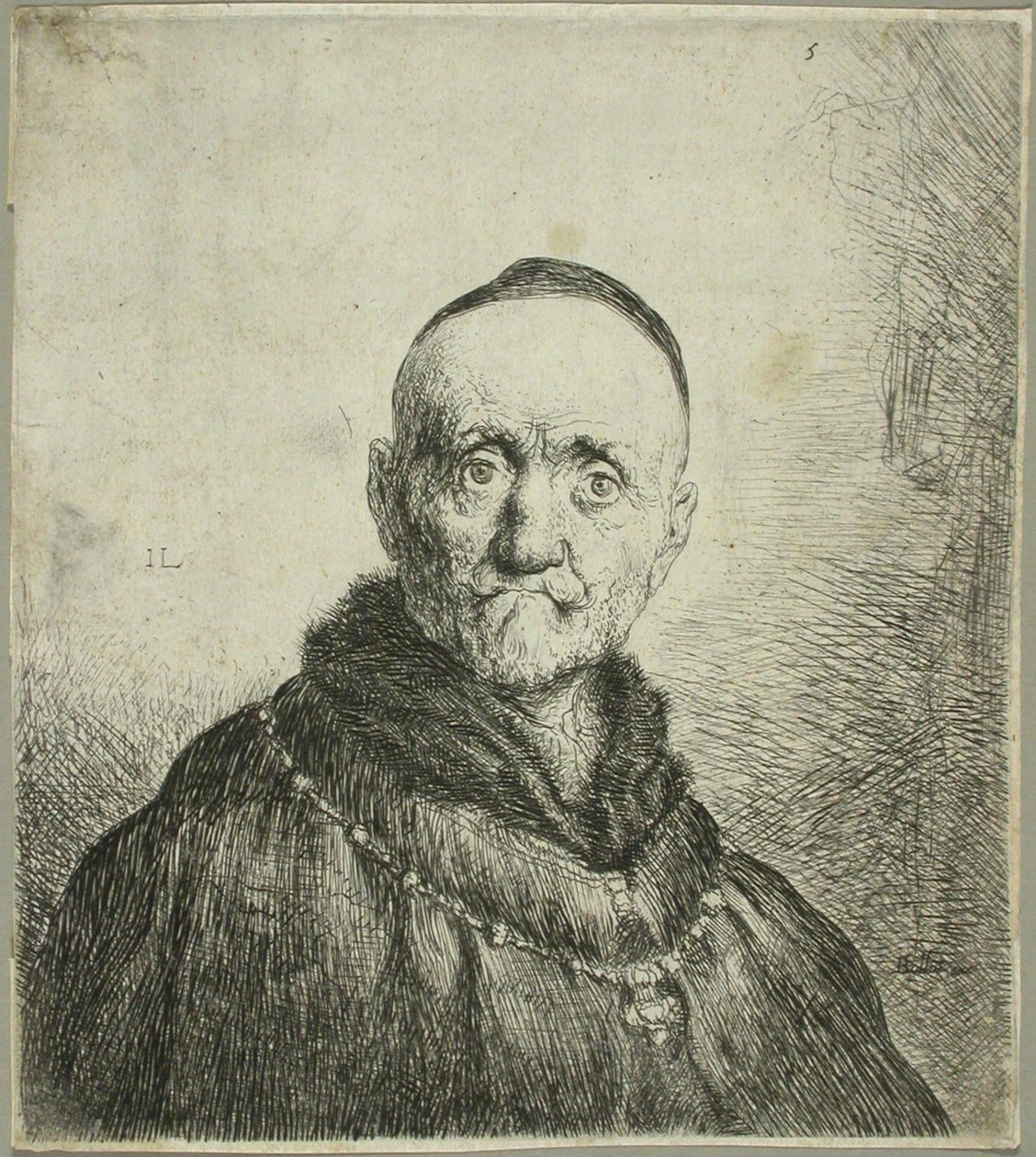 Itämaisen miehen rintakuva tekijältä Jan Lievens