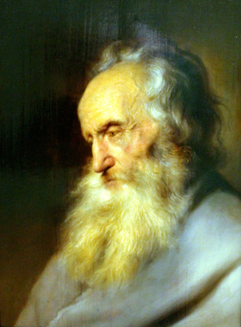 Vanhan miehen rintakuva tekijältä Jan Lievens