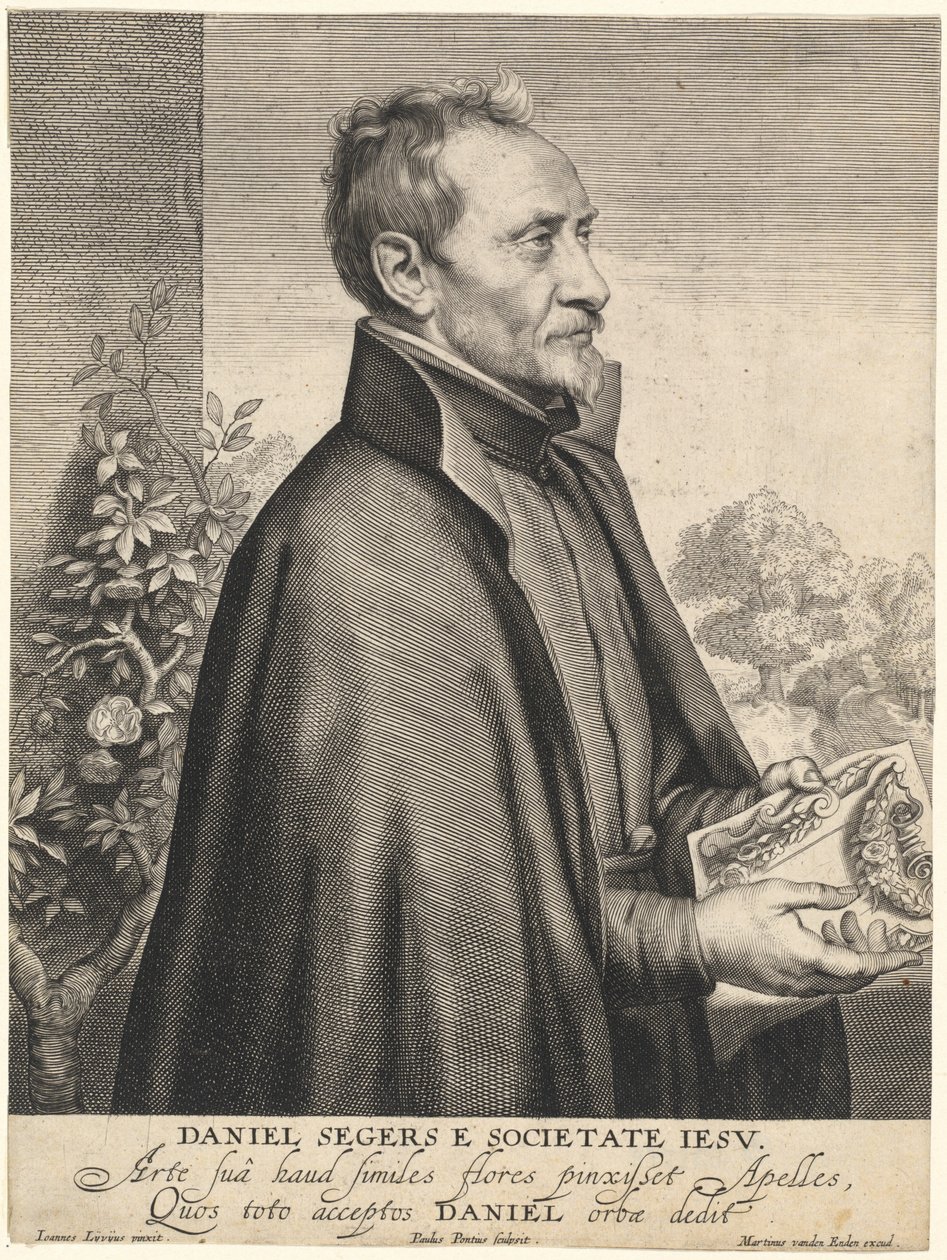 Daniel Seghers, jesuiittapappi tekijältä Jan Lievens