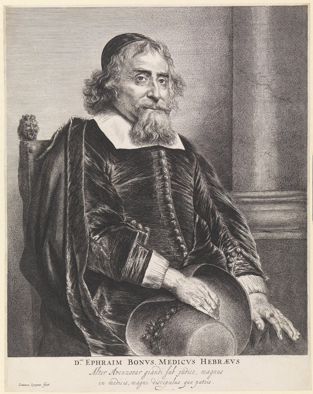 Ephraim Bonetus (1599–1665) tekijältä Jan Lievens