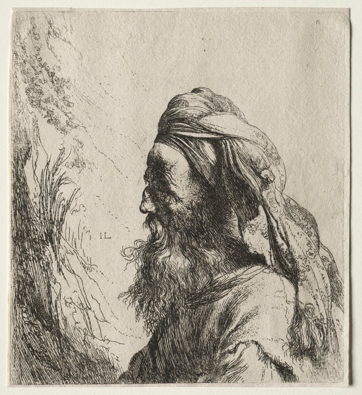 Orientalin päällikkö, 1600-luku. tekijältä Jan Lievens