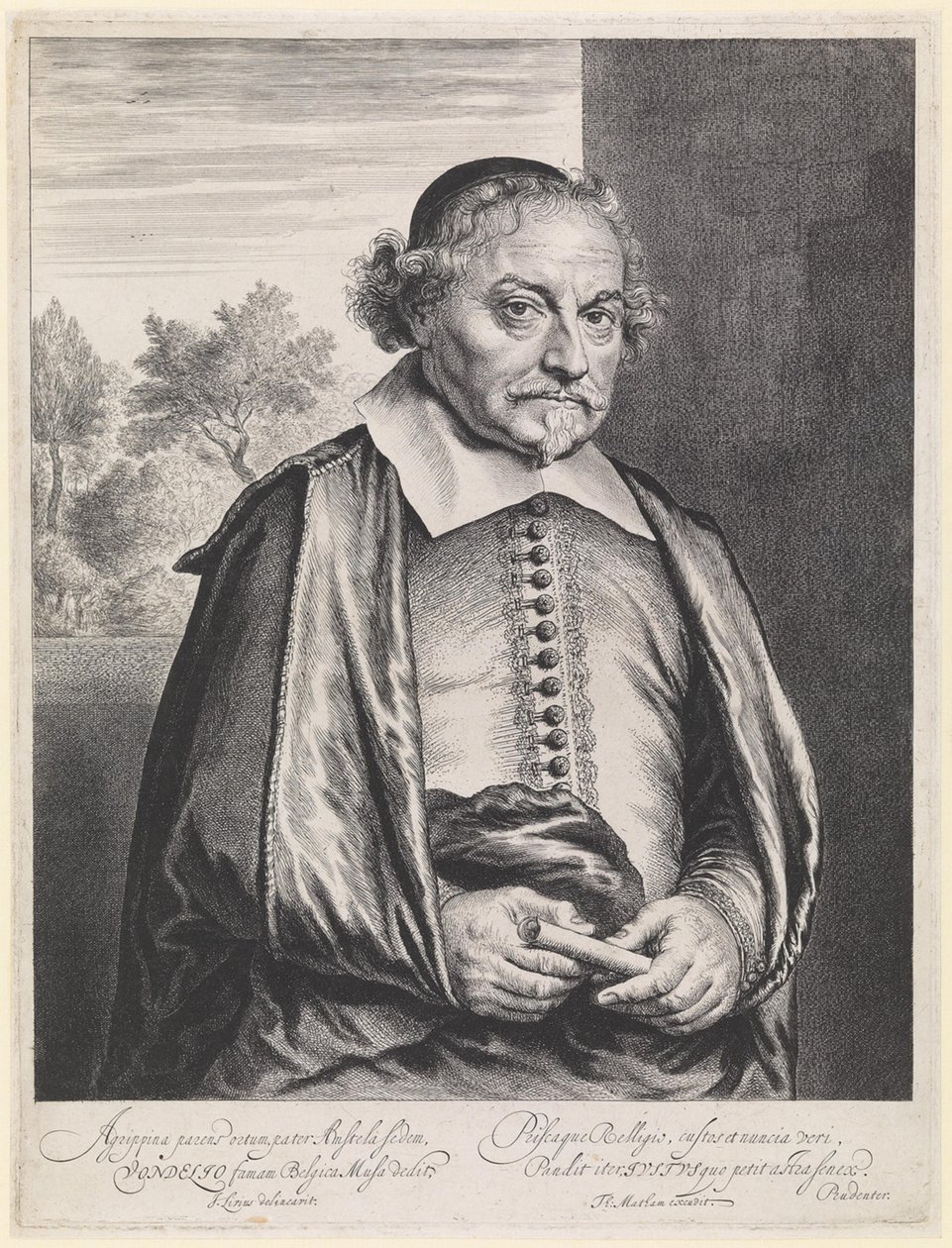 Joost van den Vondel tekijältä Jan Lievens