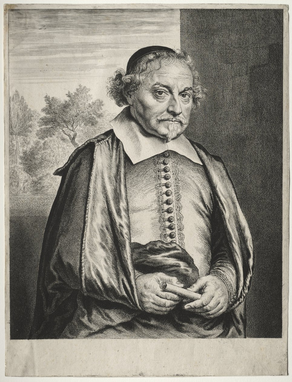 Justus Vondel tekijältä Jan Lievens
