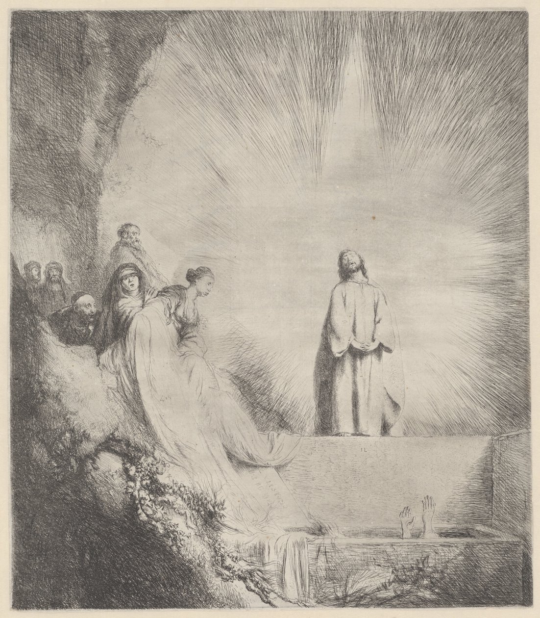 Lasaruksen herättäminen tekijältä Jan Lievens