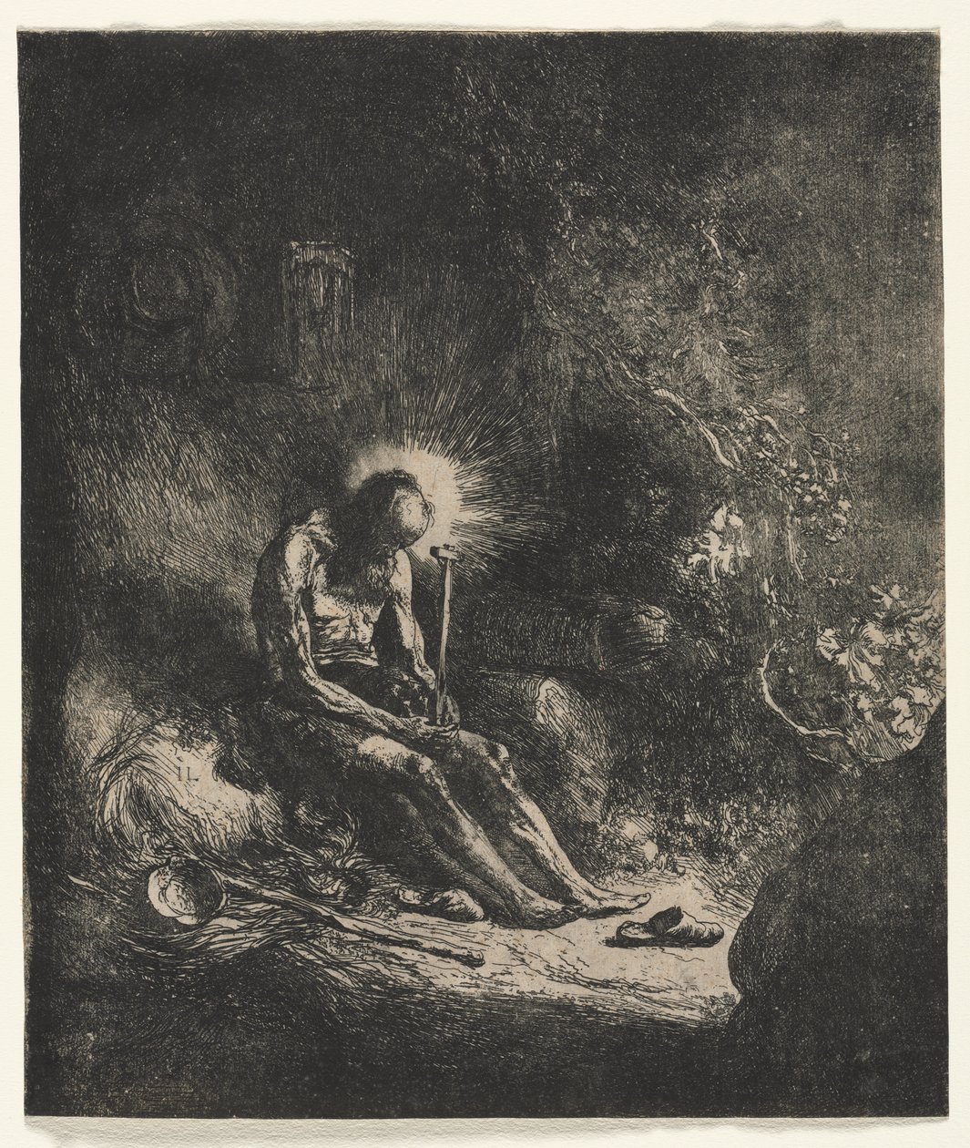 Pyhä Hieronymus tekijältä Jan Lievens