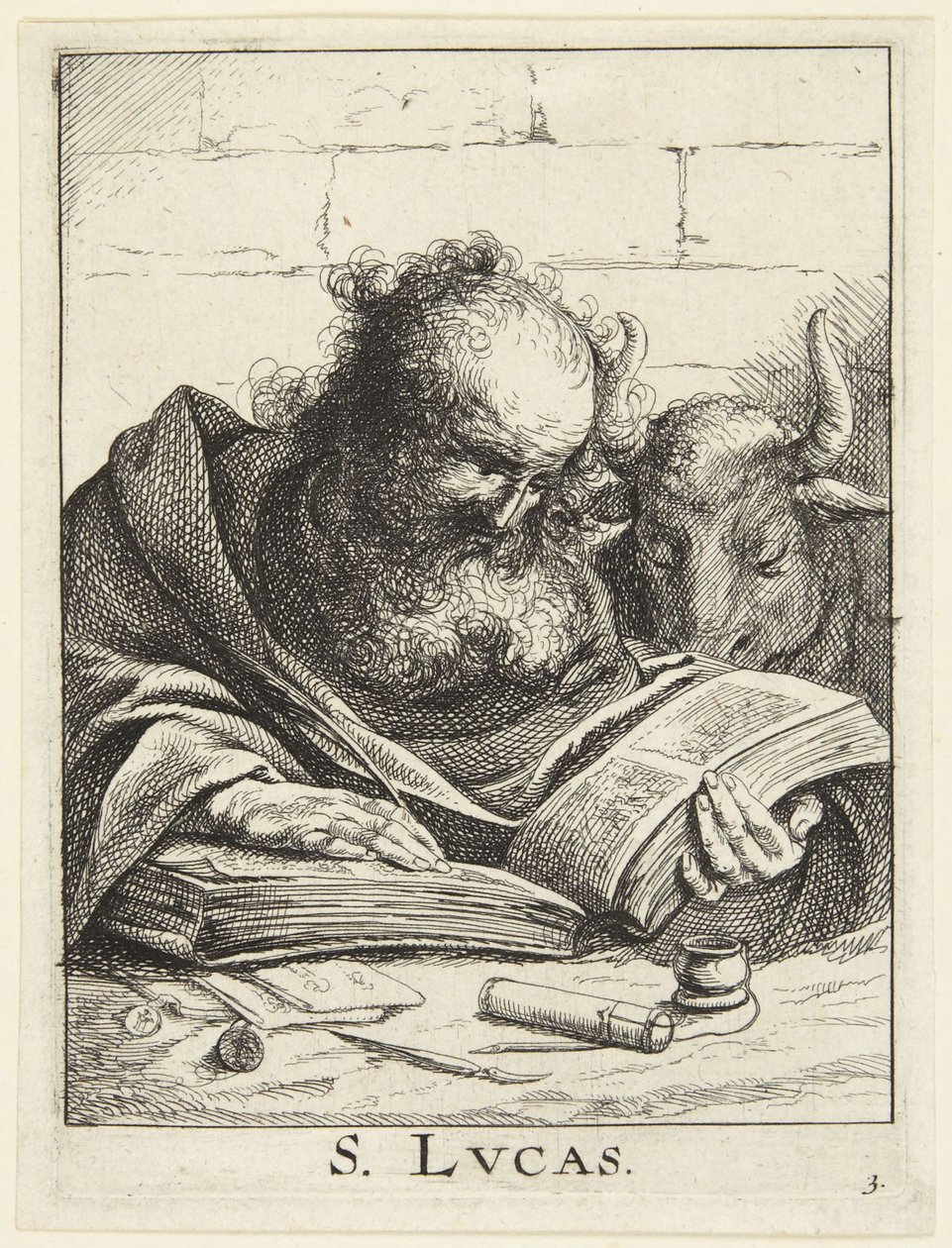 Pyhä Luukas tekijältä Jan Lievens
