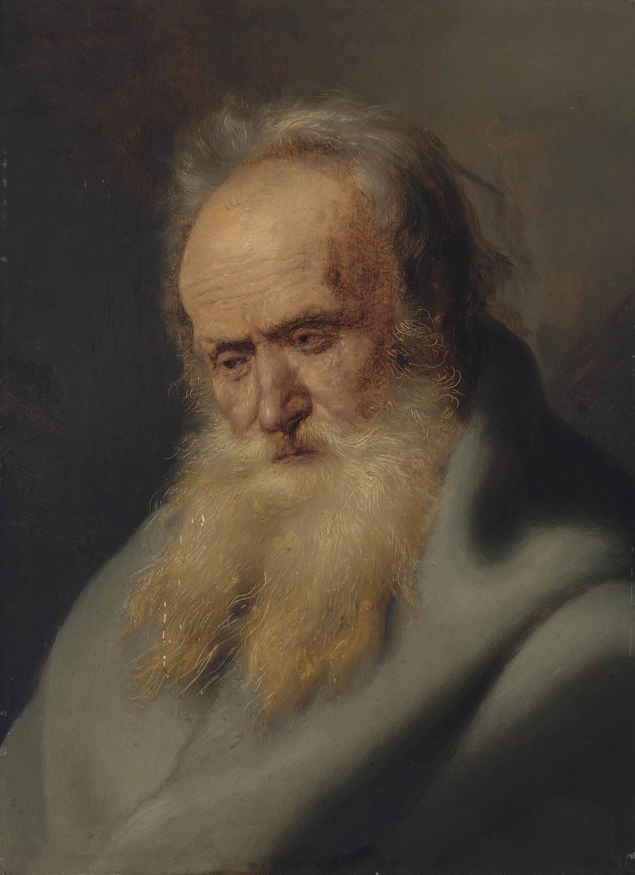 Vanhan miehen Tronie tekijältä Jan Lievens