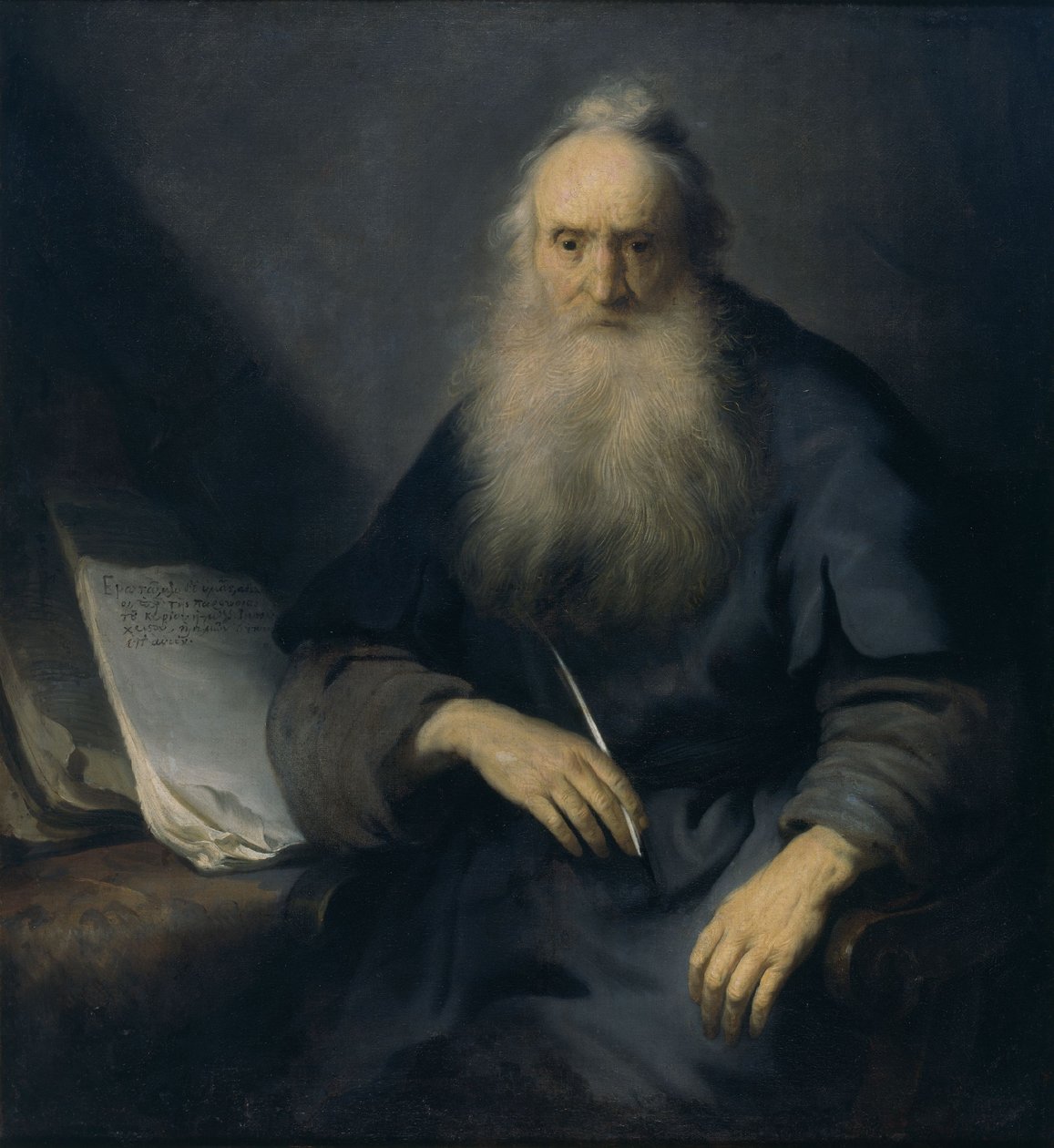 Apostoli Paavali, noin 1629 (öljy kankaalle) tekijältä Jan Lievensz.